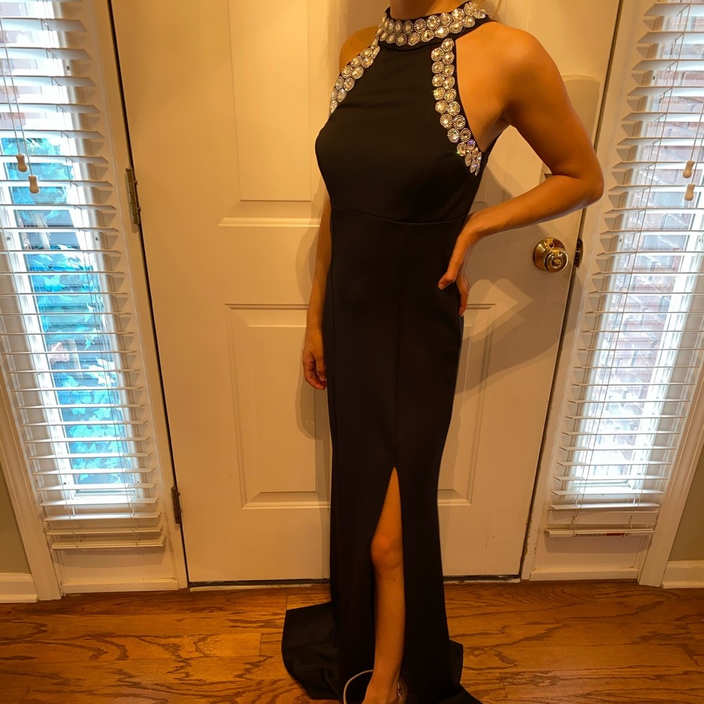 Black prom dress size 0/2
